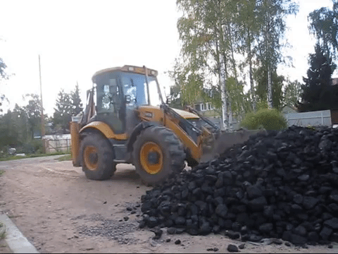 Доставка угля.